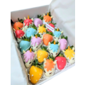 20pcs RAINBOW UNICORN Chocolate Strawberries Gift Box